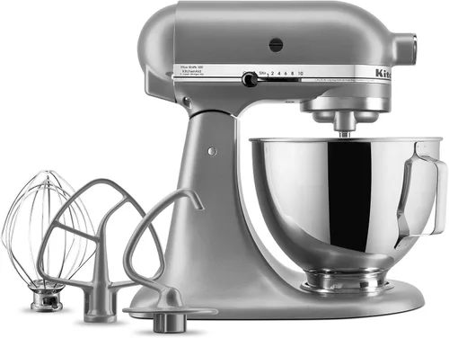 Vista 3 de KitchenAid Batidora de pie con cabezal inclinable de 4.5 cuartos de galón - KSM97
