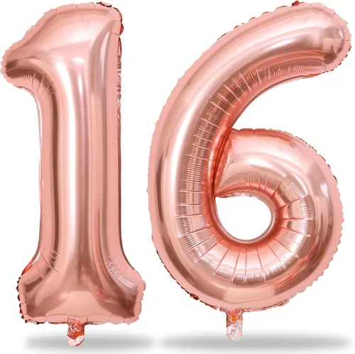 Vista 68 de Globos negros del número 10 para decoraciones de cumpleaños número 10, globos de helio de mylar de lámina de 40 pulgadas negros del número 1 & 0