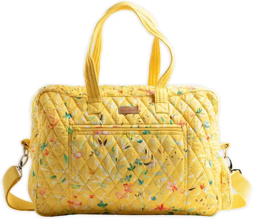 Vista 29 de Maison d' Hermine Bolsas de fin de semana para mujer, de algodón, acolchadas, para equipaje nocturno, bolsa de fin de semana para hombres, regalos