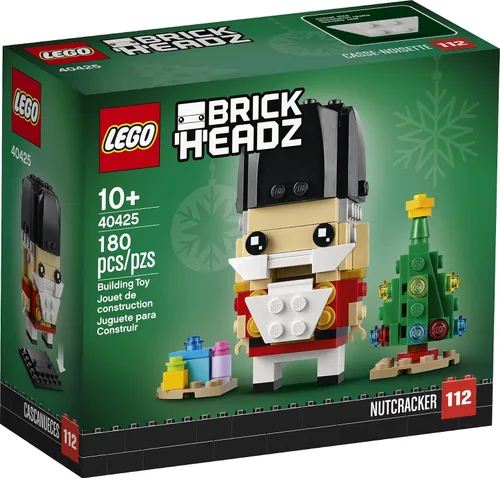 Vista 2 de LEGO BrickHeadz Cascanueces 40425 Kit de construcción (180 piezas)