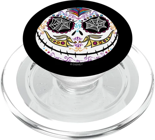 Vista 8 de Disney The Nightmare Before Christmas Jack Sugar Skull PopSockets PopGrip: agarre intercambiable para teléfonos y tabletas