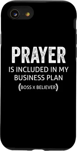 Vista 13 de La oración del iPhone 15 está incluida en el caso My Business Plan Boss Believer