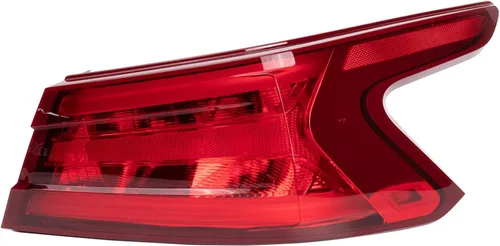 Vista 175 de Ensamble de luz trasera exterior TRQ para lado del conductor izquierdo trasero. Compatible con Toyota Corolla XLE 2020, 2021, 2022 y Toyota Corolla