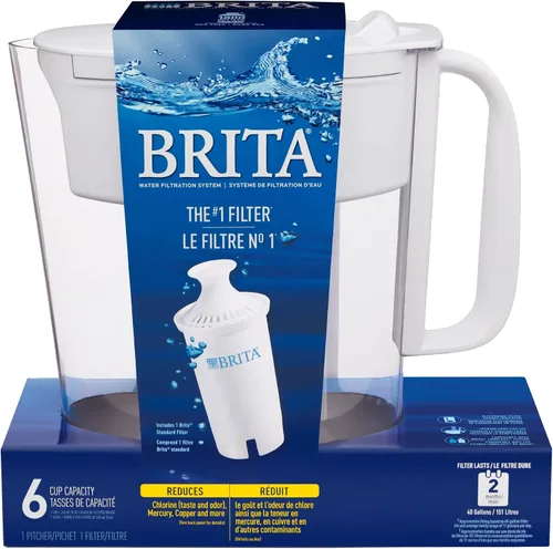 Vista 10 de Brita Metro - Jarra de agua con 1 filtro de larga duración