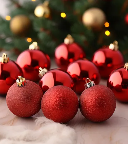 Vista 6 de 24 piezas de bolas de Navidad, 3 cm / 1.2" Bolas de Navidad, bolas de árbol de Navidad reutilizables, adornos de Navidad, bolas de Navidad