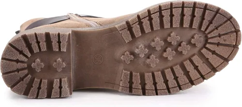 Vista 5 de ANN CREEK Juanita - Botines con correa de hebilla y cadena para mujer