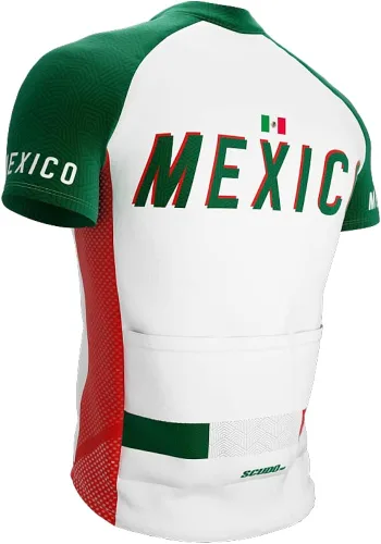 Vista 3 de ScudoPro Jersey de ciclismo Mexico Heritage para hombre