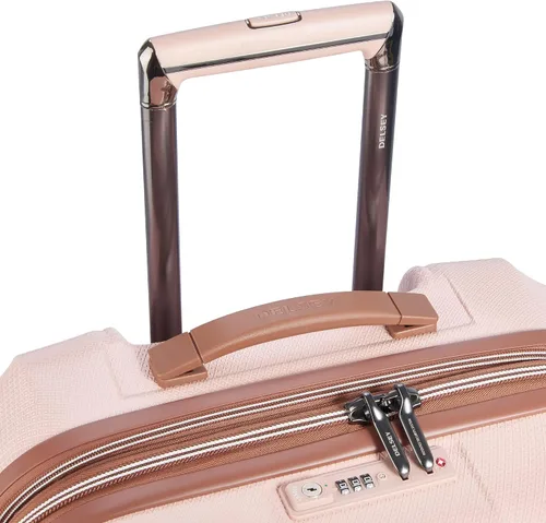 Vista 10 de DELSEY Paris St. Tropez Hardside - Maleta extensible con ruedas giratorias, Rosado, St. Tropez Hardside - Maleta extensible con ruedas giratorias