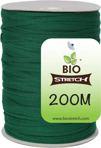 Vista 7 de Lazos Suaves Extra Anchos para Árboles - Soporte Fuerte y Elástico para Plantas Grandes y Árboles Jóvenes - Cinta Verde de Jardín Cortada a Medida