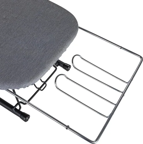 Vista 6 de Household Essentials Tabla de planchar de mesa con soporte para plancha y colgador de puerta Estación de planchado plegable compacta