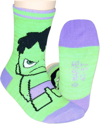 Vista 5 de Super Hero Adventures Spider-Man - Calcetines para niños pequeños, paquete de 6