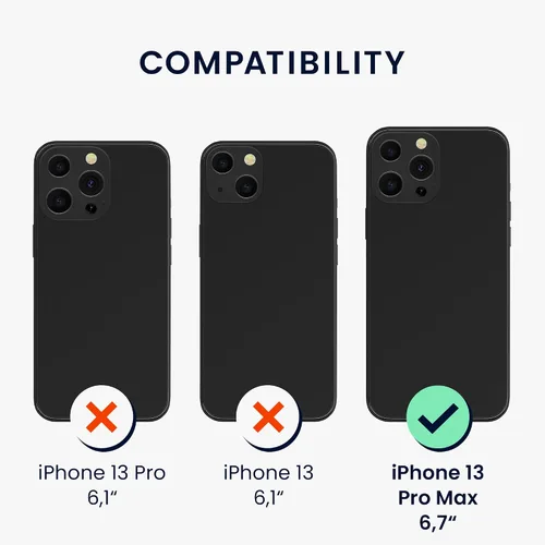 Vista 6 de kwmobile Funda de silicona TPU compatible con Apple iPhone 13 Pro Max, funda magnética, compatible con MagSafe, color rosa polvoriento