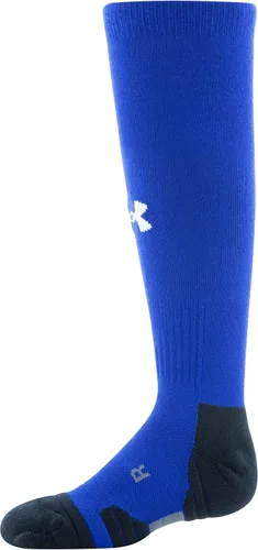 Vista 2 de Under Armour Calcetines por encima de la pantorrilla del equipo para niños, 1 par