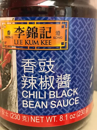 Vista 4 de Lee Kum Kee Salsa de frijoles negros con chile, 8.1 onzas (paquete de 2)