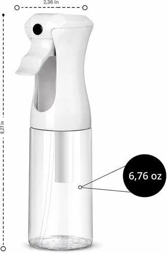 Vista 7 de VIGOR PATH Botella de spray continuo – Botella de spray de niebla fina para cabello, plantas, limpieza, mascotas y viajes Botellas de agua