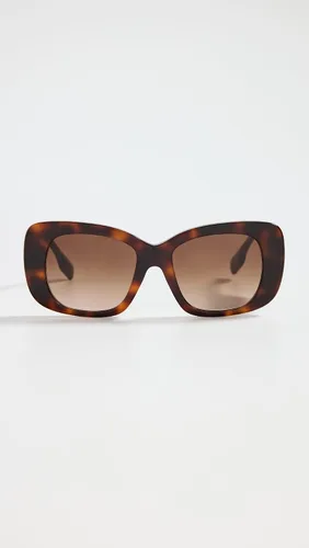Vista 2 de BURBERRY Gafas de sol de gran tamaño para mujer