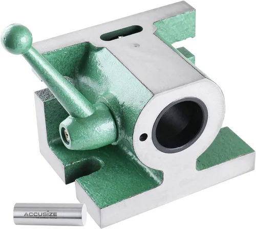 Vista 4 de Accusize Industrial Tools 5c Soporte de pinza horizontal/vertical, 0225-0202 5C Collet, Height: 3-3/4", Base: 5" x 3-5/8