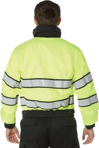 Vista 4 de Rothco Chaqueta uniforme reversible de alta visibilidad