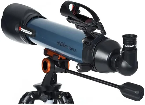 Vista 10 de Celestron Inspire 100AZ Telescopio refractor para principiantes