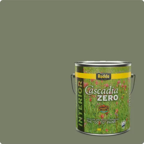 Vista 14 de Rodda Paint CASCADIA XL Pintura e imprimación satinada exterior en uno, cuarto de galón, Costa de Marfil