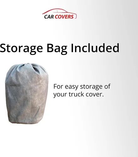 Vista 5 de CarCovers Funda resistente a la intemperie para camión ligero compatible con Toyota Tacoma 1995-2002 Regular Cab, 6 exteriores multicapa duradera