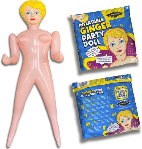 Vista 9 de merrimix Muñeco inflable de 59 pulgadas, regalos de mordaza para hombres y mujeres, solteros y despedidas de soltera, favoritos y decoraciones