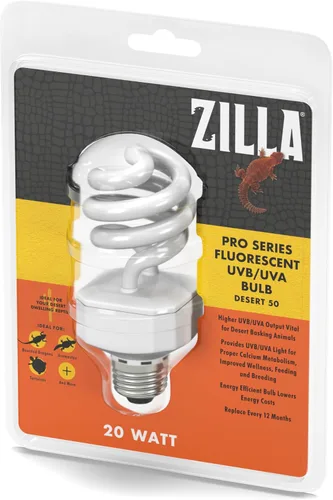 Vista 9 de Zilla Bombilla fluorescente tropical de 20 vatios, color blanco