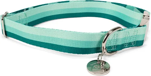 Vista 12 de Now House for Pets by Jonathan Adler Mint - Collar de terrazo, mediano, manera elegante y moderna de mantener a tu perro con un aspecto genial