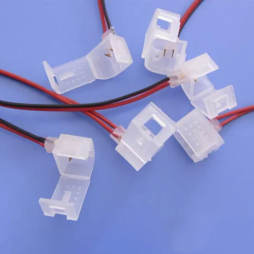 Vista 3 de 99 Lighting 10 piezas 12V conector de neón LED sin soldadura Accesorios para Conectar Flex de Cuerda de Neón de 6x12mm (para 6x12mm)