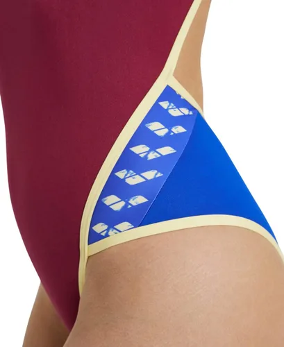 Vista 4 de ARENA Iconos de las mujeres sólido traje de baño deportivo Super Fly Back Racing Entrenamiento competitivo traje de baño traje de baño atlético