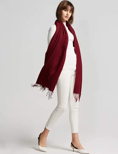 Vista 4 de maamgic Chales de pashmina para mujer, grandes, suaves, con sensación de cachemira, bufanda ligera