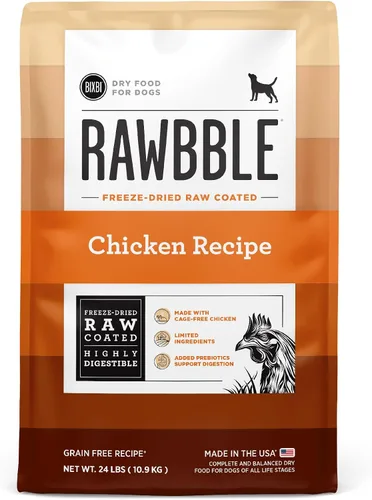 Vista 13 de Comida seca para perros BIXBI Rawbble, de ternera, 1.8 kg - Fabricado en EE. UU. sin comidas de carne ni rellenos - Comida cruda para perros