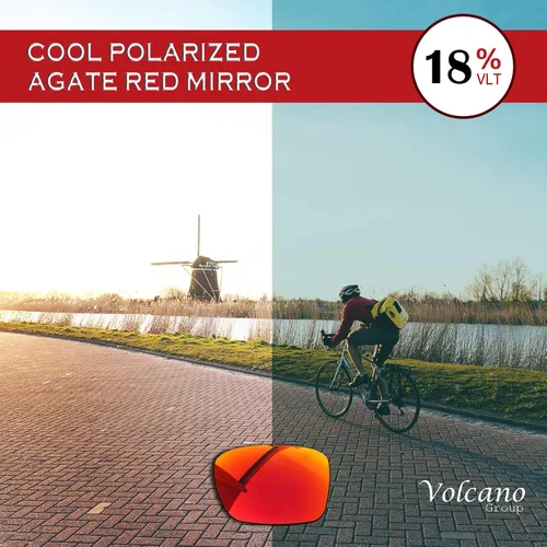 Vista 3 de Volcano Lentes polarizadas de repuesto para gafas de sol Oakley Turbine OO9263 - Opciones