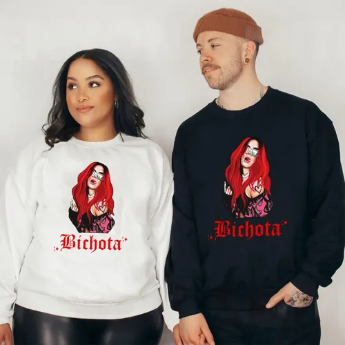 Vista 3 de BluePrints Sudadera Red Hair Top Bichotar - Sudadera Love Tour 2023 para fanáticos Estilo 1