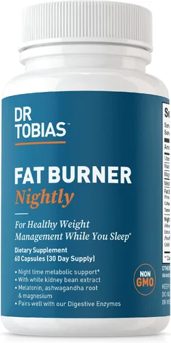 Vista 2 de Dr. Tobias Colon Everyday Health & Fat Burner Nightly - Bebida diaria de fibra y apoyo para el metabolismo nocturno - Ayuda a frenar los antojos