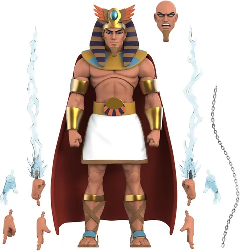 Vista 7 de Super7 ¡ULTIMATES! Thundercats Cruncher - Figura de acción de Thundercats de 7 pulgadas con accesorios, coleccionables clásicos de dibujos animados
