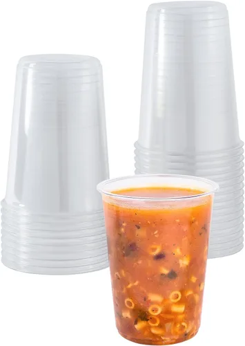 Vista 11 de Karat Contenedor Deli Redondo de 8oz PET (117mm), FP-DC8-PET - 500