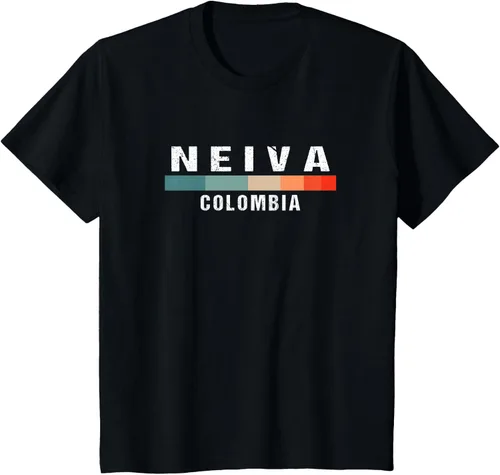 Vista 21 de Camiseta Neiva Colombia City Trip, Negro