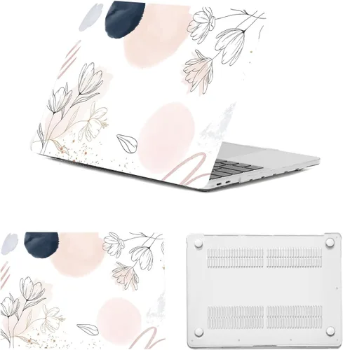 Vista 9 de Funda protectora para MacBook Air de 11 pulgadas 2015 2014 2013 2012 2011 2010 A1465 A1370, diseño de patrón de plástico, funda para laptop