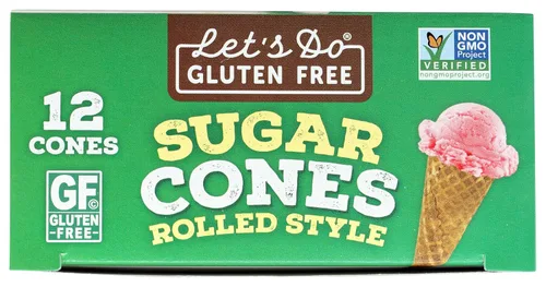 Vista 6 de Hagamos Conos de azúcar sin gluten estilo enrollado