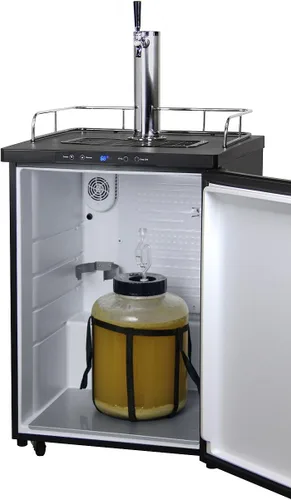 Vista 7 de Kegco HBK309B-1 Dispensador de barriles, negro