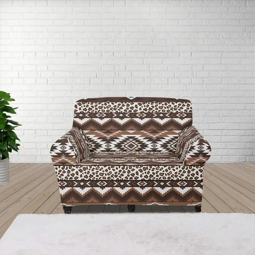 Vista 77 de Horeset Funda elástica para silla con diseño de flores hippie otoñales, funda para sofá, lavable, protección de muebles con espuma antideslizante