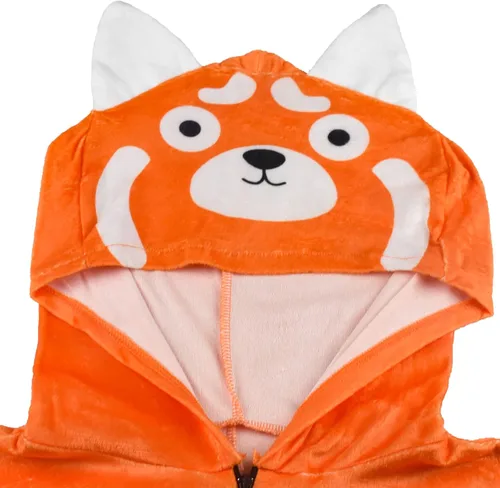 Vista 2 de Traje de cosplay de mapache panda disfraz de Halloween para niños