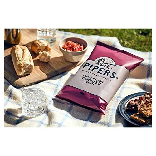 Vista 2 de Pipers Patatas fritas de chorizo Kirkby Malham 5.29 oz