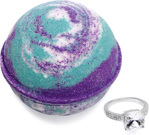 Vista 5 de Bomba de baño con anillo sorpresa dentro, Mermaid Daydream, extragrande, 10 onzas Fabricado en Estados Unidos