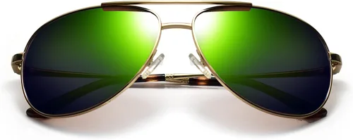 Vista 8 de Revo Gafas de sol Relay Petite Lente polarizada Filtra UV marco de aviador de metal pequeño para mujer