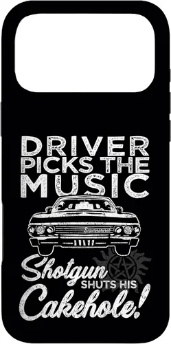 Vista 22 de Supernatural Driver Picks - Carcasa con música para iPhone 17