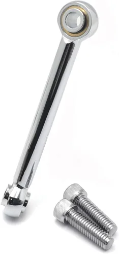 Vista 5 de Enlace estabilizador de montaje de motor delantero cromado para motocicleta compatible con Touring Trike FLHR FLHT 2009 y posteriores