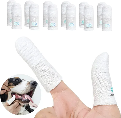 Vista 7 de Cepillo de dientes para mascotas para perros pequeños a grandes, gatos, cepillo de dientes suave de alto grado, limpieza oral de dientes, cuidado