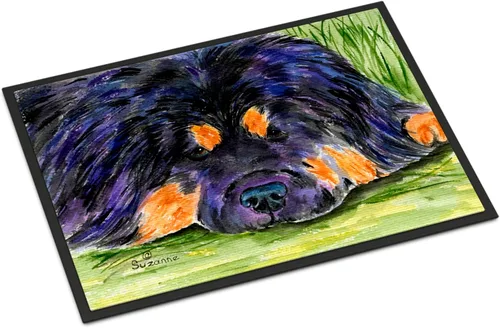 Vista 143 de Caroline's Treasures SS8220MAT - Felpudo afgano de 18 x 27 pulgadas, para interiores y exteriores, para entrada, antideslizante, lavable, de pelo